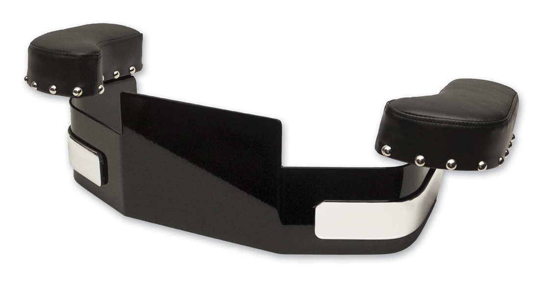 Motorcycle Rear Armrest Standard Universal Passenger Armrest | JPCycles.com