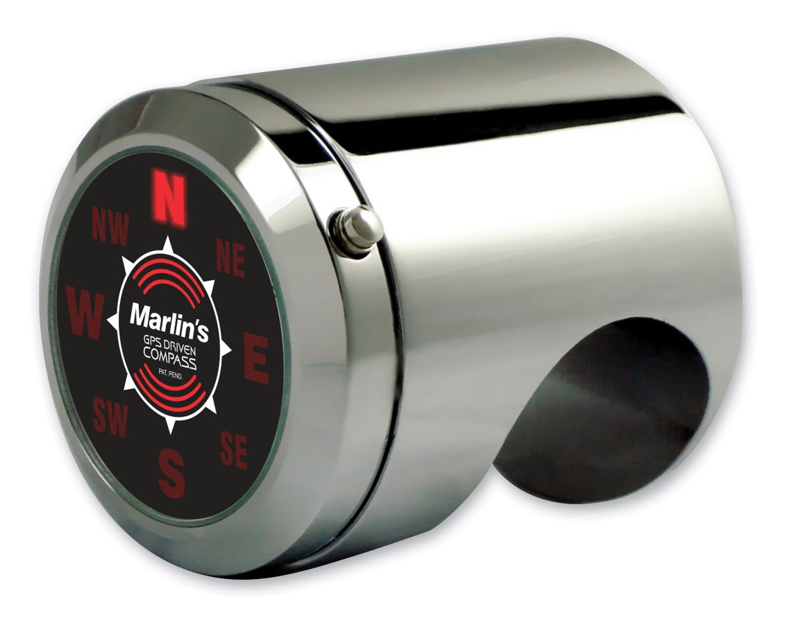 Marlin Compass Marlin's Talon Handlebar Mount Quest Compass | JPCycles.com