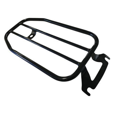 Motherwell Flat Luggage Rack For Harley Touring With Solo Seat 1999-2025