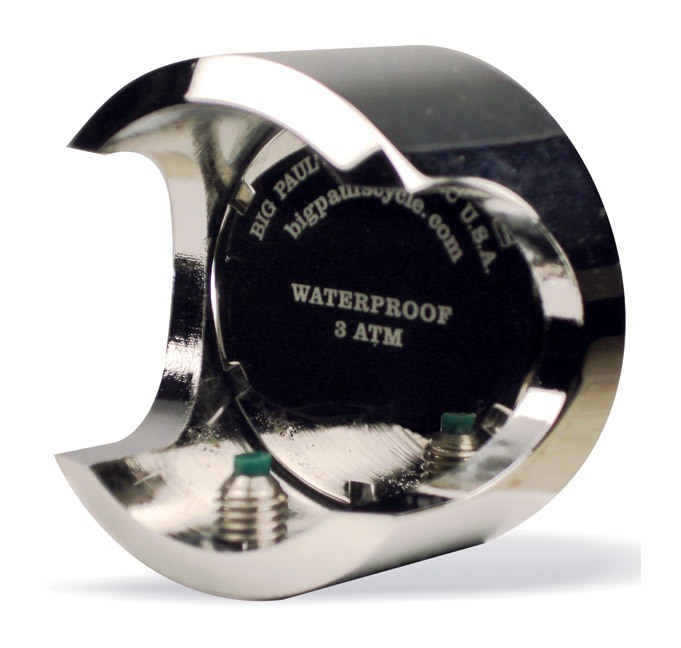 Marlin's Big Pauls Cycle OnePiece Handlebar Mounted Clock