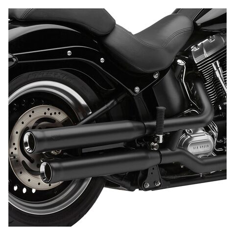 Cobra 3" Neighbor Hater Slip-On Mufflers For Harley FLSTF / FXSTD 2007-2017