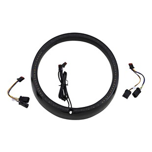 Custom Dynamics ProBEAM Headlamp Trim Ring For Harley Touring 2014-2024