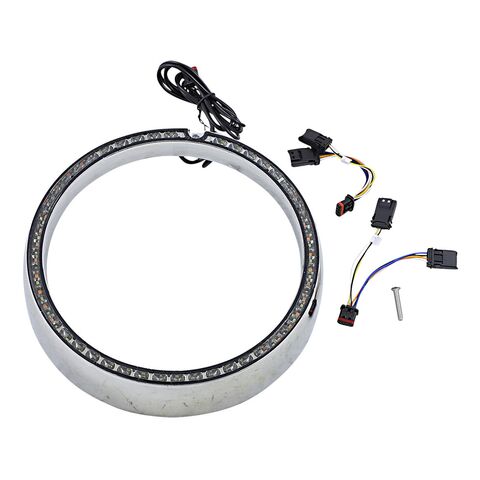Custom Dynamics ProBEAM Headlamp Trim Ring For Harley Touring 2014-2025