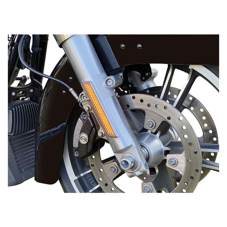 Custom Dynamics LED Front Fork Lightz For Harley Touring 2014-2025