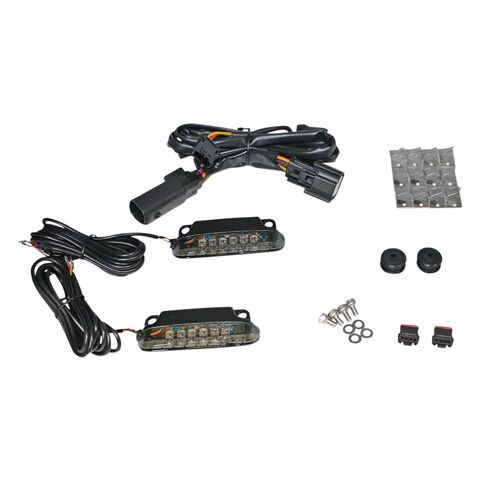 Custom Dynamics Saddlebag Lid Rail LED Light Bar For Harley Touring 2014-2025