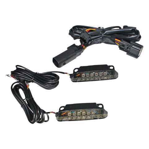 Custom Dynamics Saddlebag Lid Rail LED Light Bar For Harley FLHXSE FLTRXSE 2010-2013