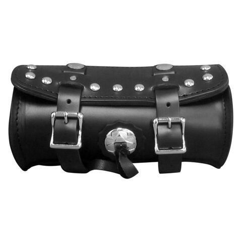 Leatherworks Studded Tool Bag For Front Forks