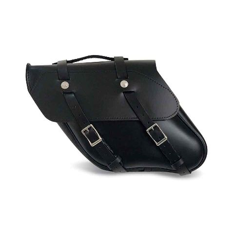 Leatherworks Wide Angle Retro Bolt-on Saddlebags