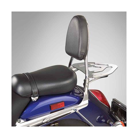 Show Chrome Cruiser Sissy Bar Kit With Pad Honda VTX1300 / 1800 2002-2009