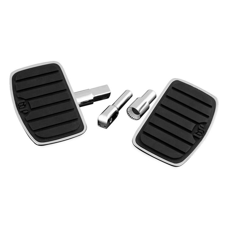 Show Chrome Cruise Passenger Floorboards Honda / Kawasaki / Yamaha 1991-2017