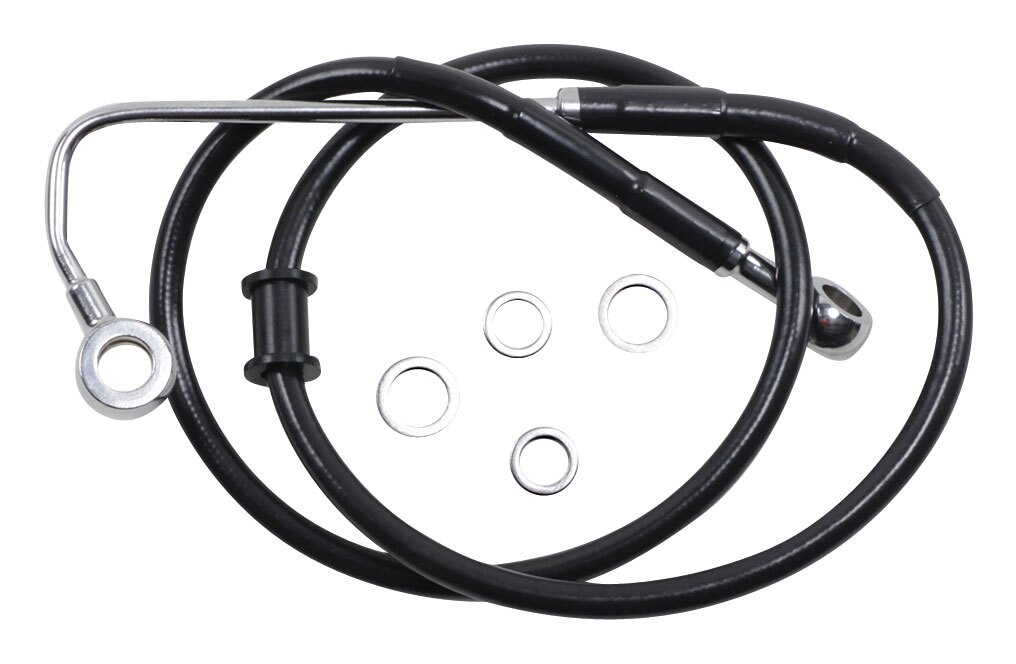 ライン Drag Specialties Extended Upper Brake Line Kit For Harley