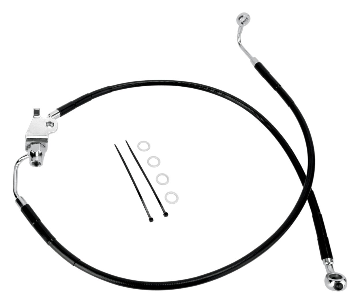 Drag Specialties Rear Brake Line Kit For NonABS Harley Sportster 2004