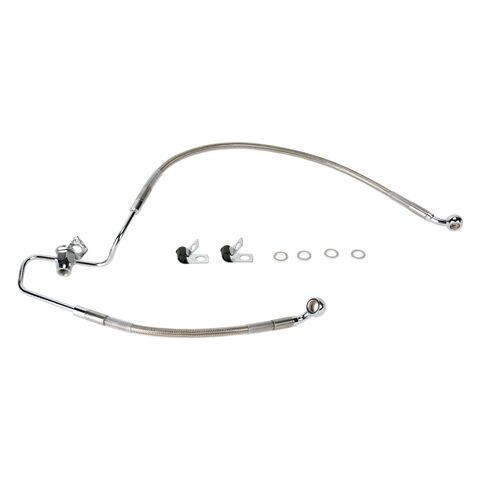 Drag Specialties Rear Brake Line Kit For Non-ABS Harley Sportster 2004-2013