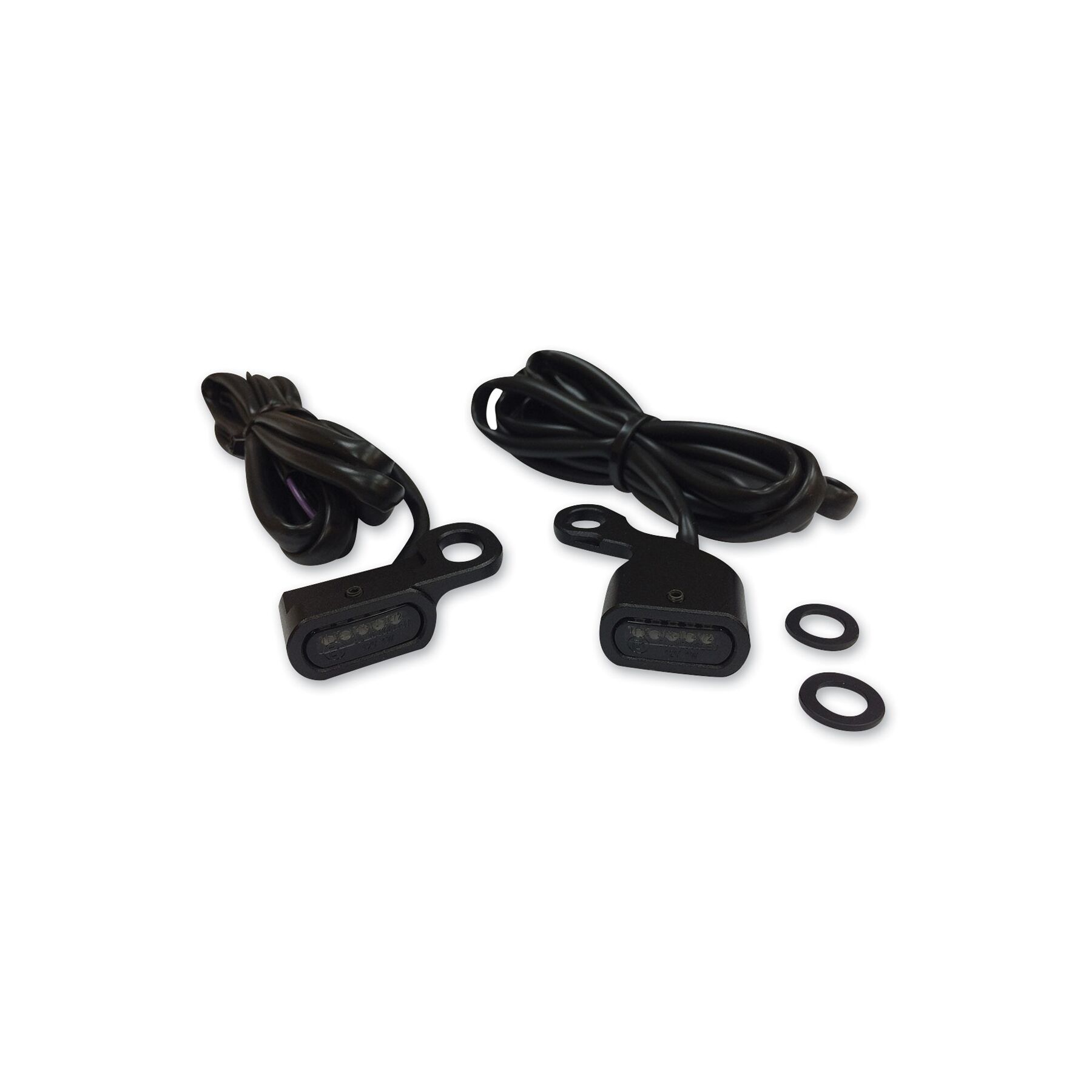 Drag Specialties Drag Specialties LED Handlebar Marker Lights For Harley Touring / Softail 2009-2026 - $121.85 at RevZilla