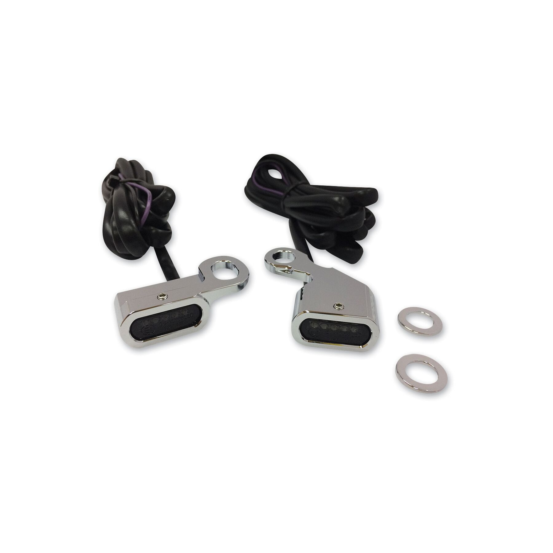 Drag Specialties Drag Specialties LED Handlebar Marker Lights For Harley Softail / Dyna / XL 1996-2017 - $114.43 at RevZilla
