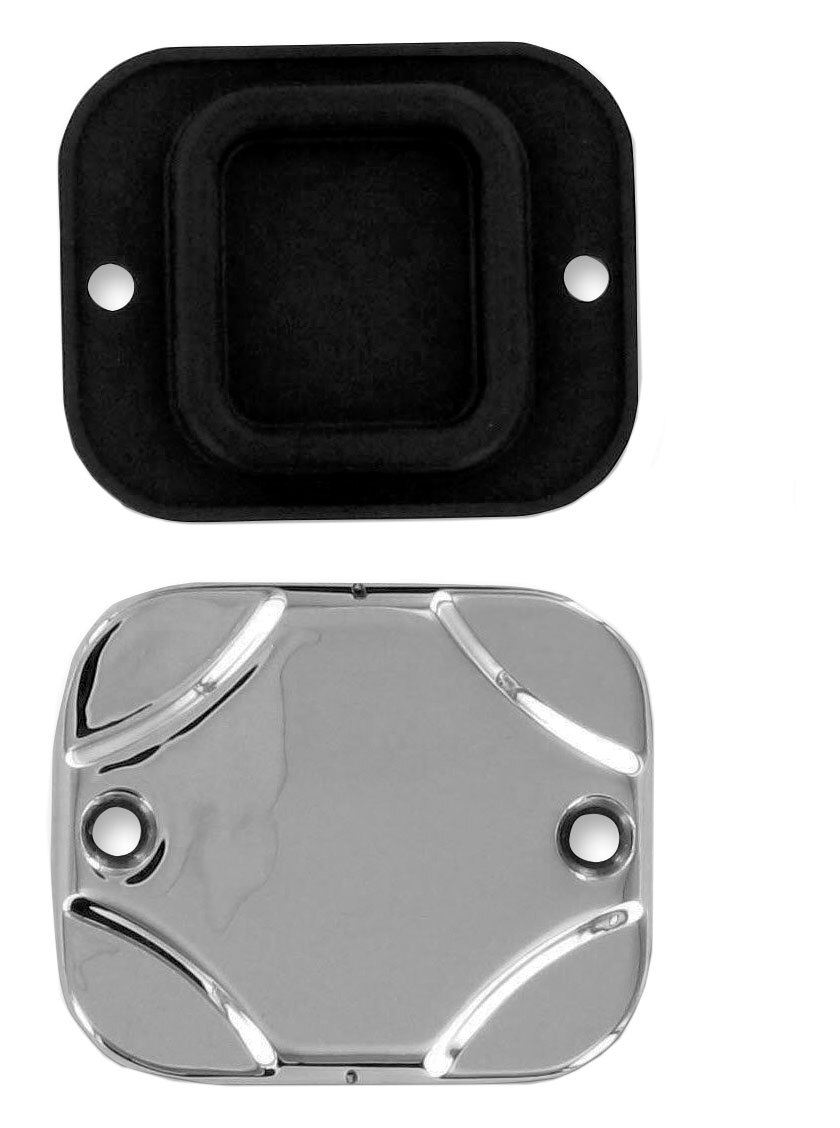 Drag Specialties Chrome Master Cylinder Cover For Harley 19962011