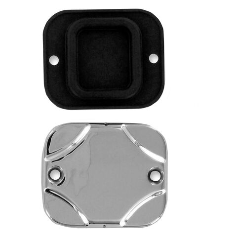Drag Specialties Chrome Master Cylinder Cover For Harley 1996-2011