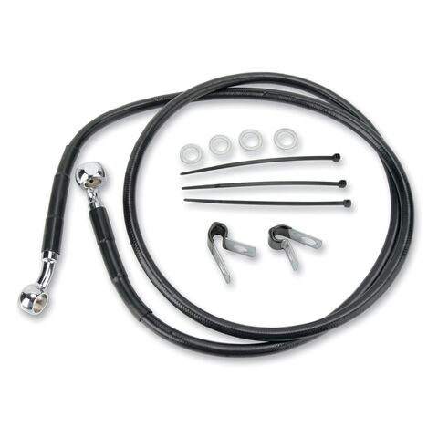 Drag Specialties Standard Length Front Brake Line Kit For Harley FXD 1999-2005