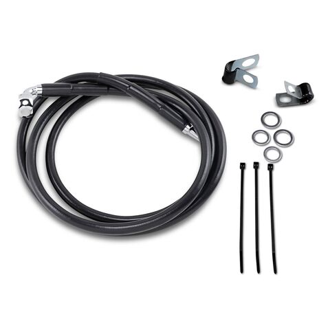 Drag Specialties Extended Front Brake Line Kit For Harley FXDWG / FXST/C 