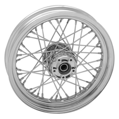 Drag Specialties 40 Spoke Laced Front Wheel For Harley Touring Non-ABS 2008-2019