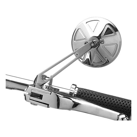 Drag Specialties Round Mirror