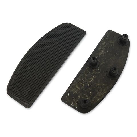 Milwaukee Twins Replacement Floorboard Pads For Harley Touring / Dyna / Trike 2006-2019
