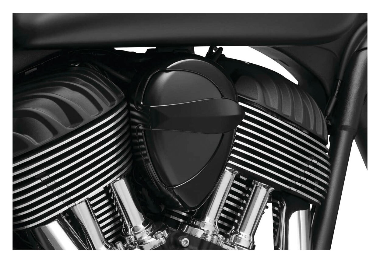 Kuryakyn John Shope Signature Series Vantage Horn Cover For Indian