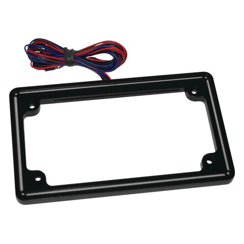 Letric Lighting Co. Perfect Plate Lighted License Plate Frame For Indian Scout 2015-2025