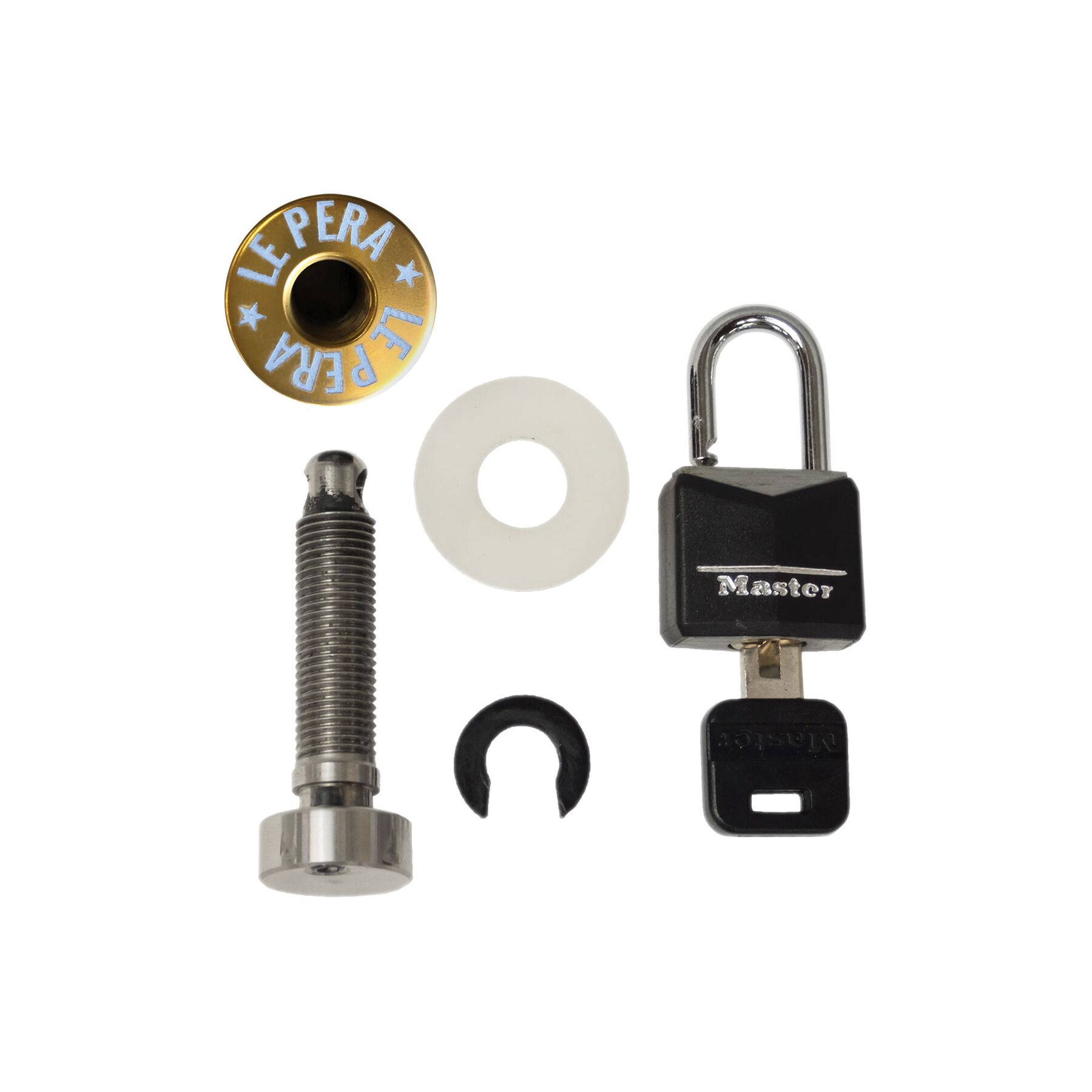 Le Pera Le Pera Seat And Helmet Lock - $74.95 at J&P Cycles