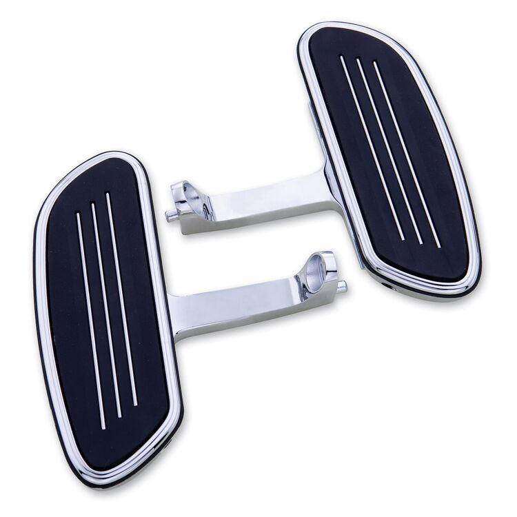 Milwaukee Twins Streamliner Passenger Floorboards Kit For Harley Touring 1993-2024