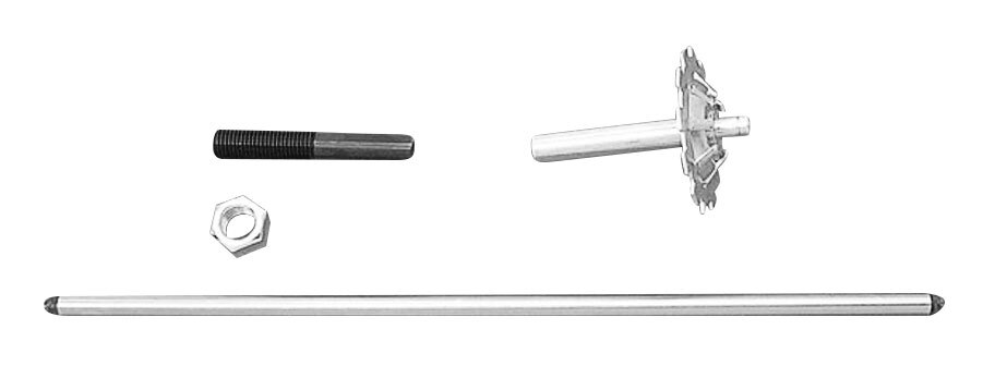 V-Twin Mfg. Right Pushrod With Oil Slinger For Harley 1998-2006