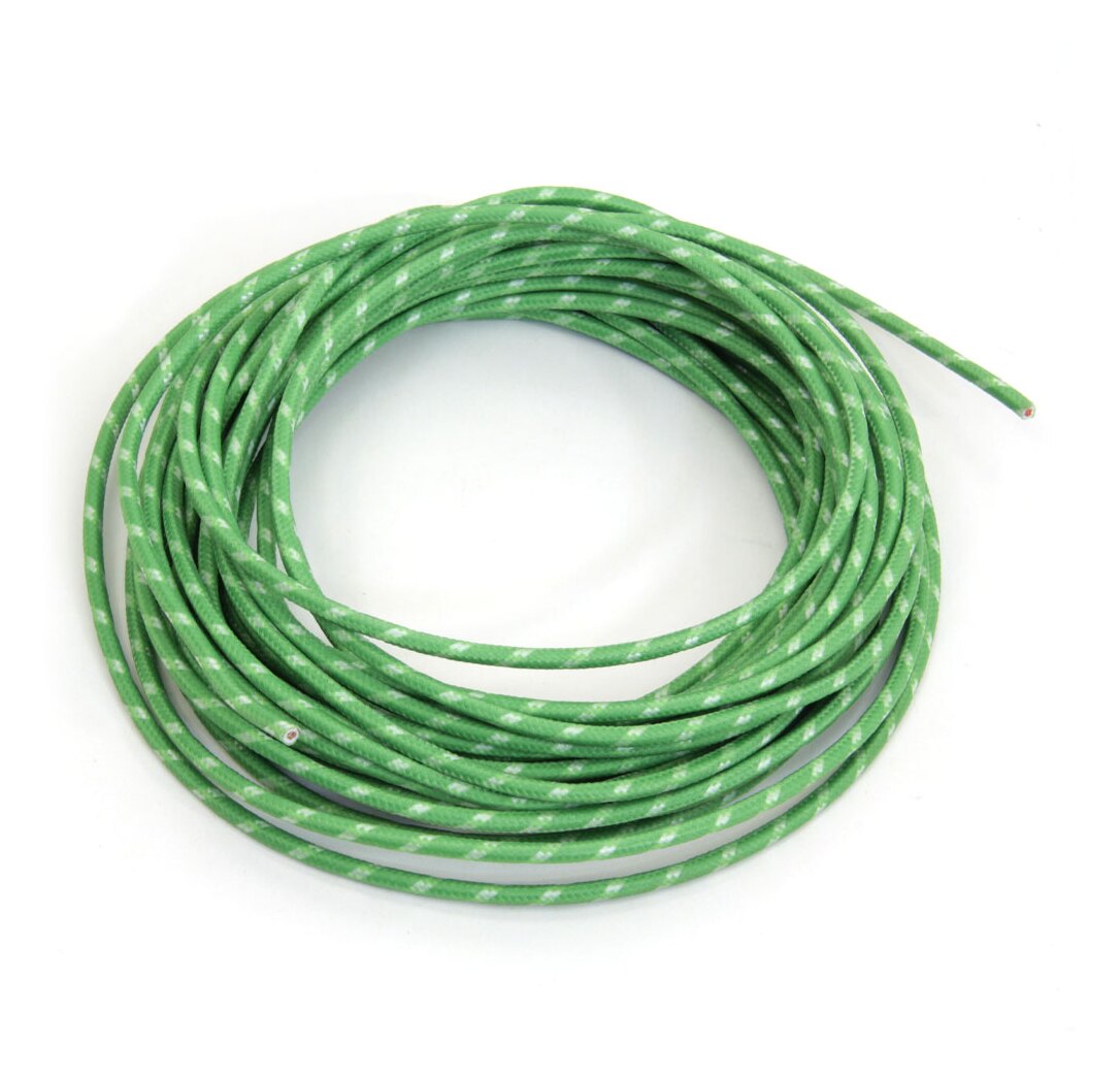 V-Twin Mfg. Cloth Covered Wire | JPCycles.com