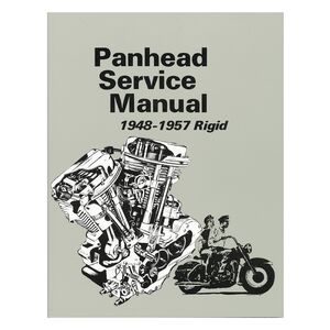 Harley-Davidson Panhead サービスマニュアル V-Twin Mfg. Factory Service Manual for Harley Panhead and Rigid