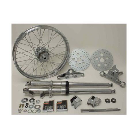 V-Twin Mfg. Dual Disc Front End Assembly For Harley 1948-1999