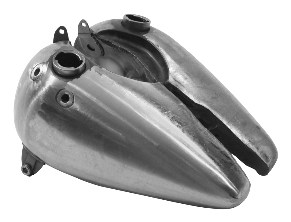 V-Twin Mfg. 3 1/2 Gallon Bobbed Tank Set For Harley EL 1936-1939 V-Twin Mfg. 3 1/2 Gallon Bobbed Tank Set For Harley EL 1936-1939