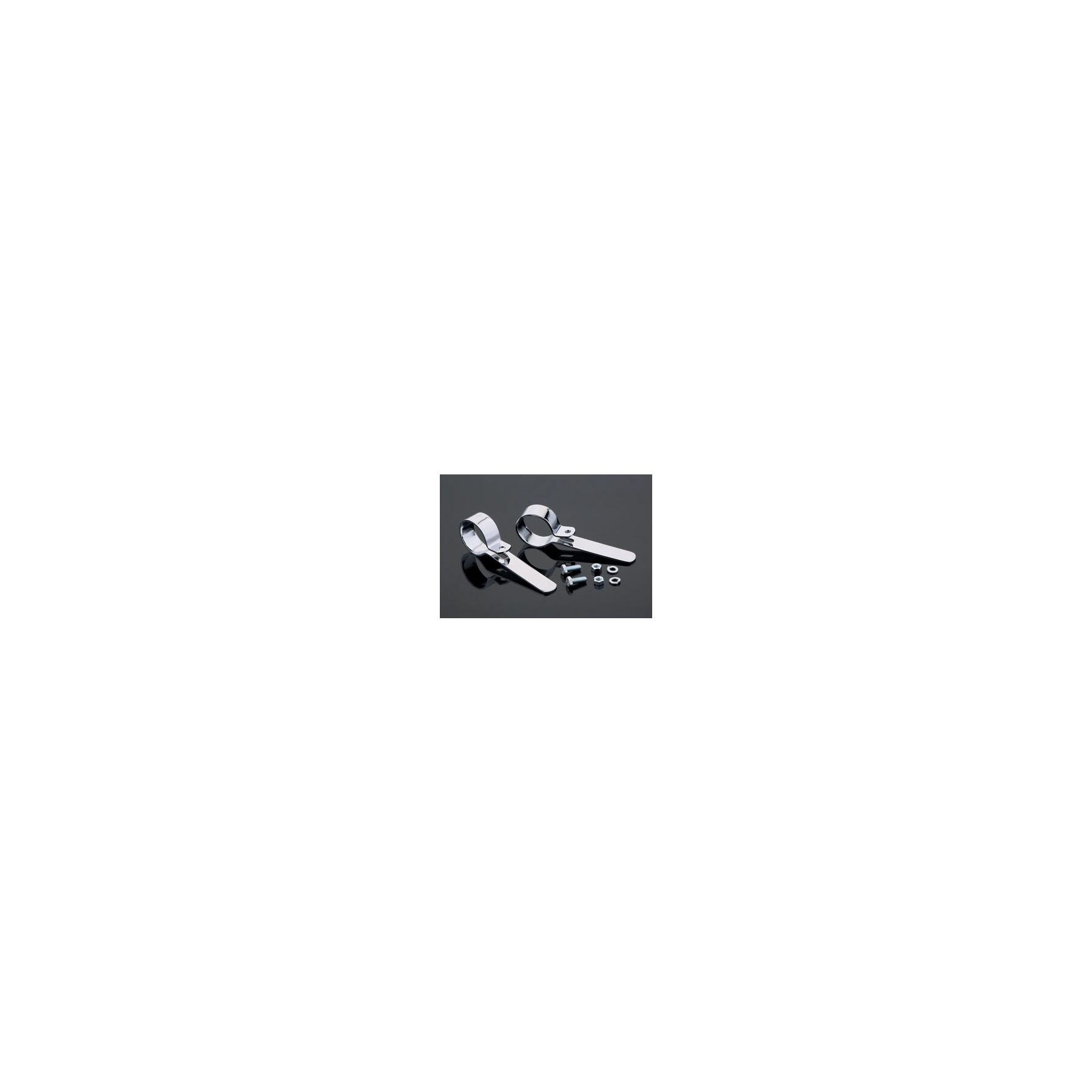 V-Twin Mfg. V-Twin Mfg. Chrome Muffler Hanger Clamps - $28.59 at J&P Cycles