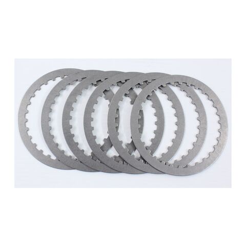 V-Twin Mfg. Steel Clutch Plate Set For Harley Big Twin 1990-1997