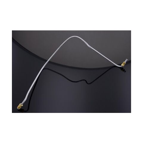 V-Twin Mfg. Steel Rear Brake Line For Harley FL 1970-1972