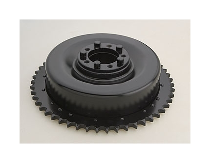 V-Twin Mfg. Rear Brake Drum For Harley FL / EL / UL 1936-1957