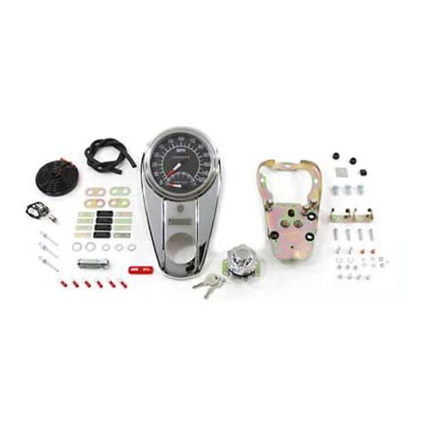 V-Twin Mfg. Speedo / Tach Dash Kit For Harley 1968-1995