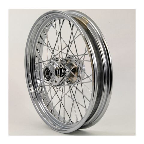 V-Twin Mfg. 40 Spoke Chrome Front Wheel For Harley FXDWG 2006-2007