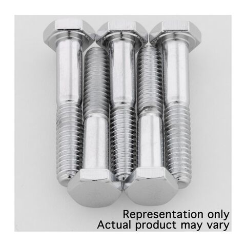 Gardner Westcott Grade 5 Chrome Hex Head 3/8"-16 Cap Screws