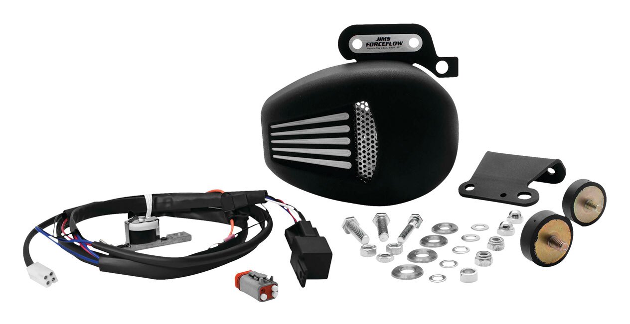 ハーレー　クールファン Jims Forceflow Cylinder Head Fan Kit For Harley Milwaukee Eight