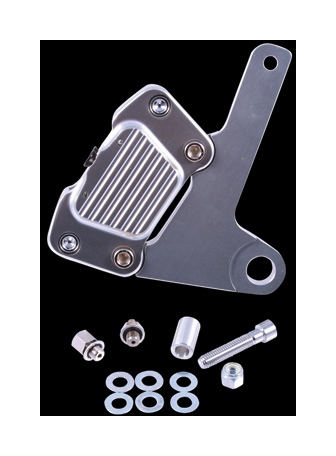 GMA Front Single Disc Brake Caliper And Bracket Kit For Harley FL