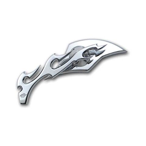 Pro-One Billet Flame Mirror For Harley