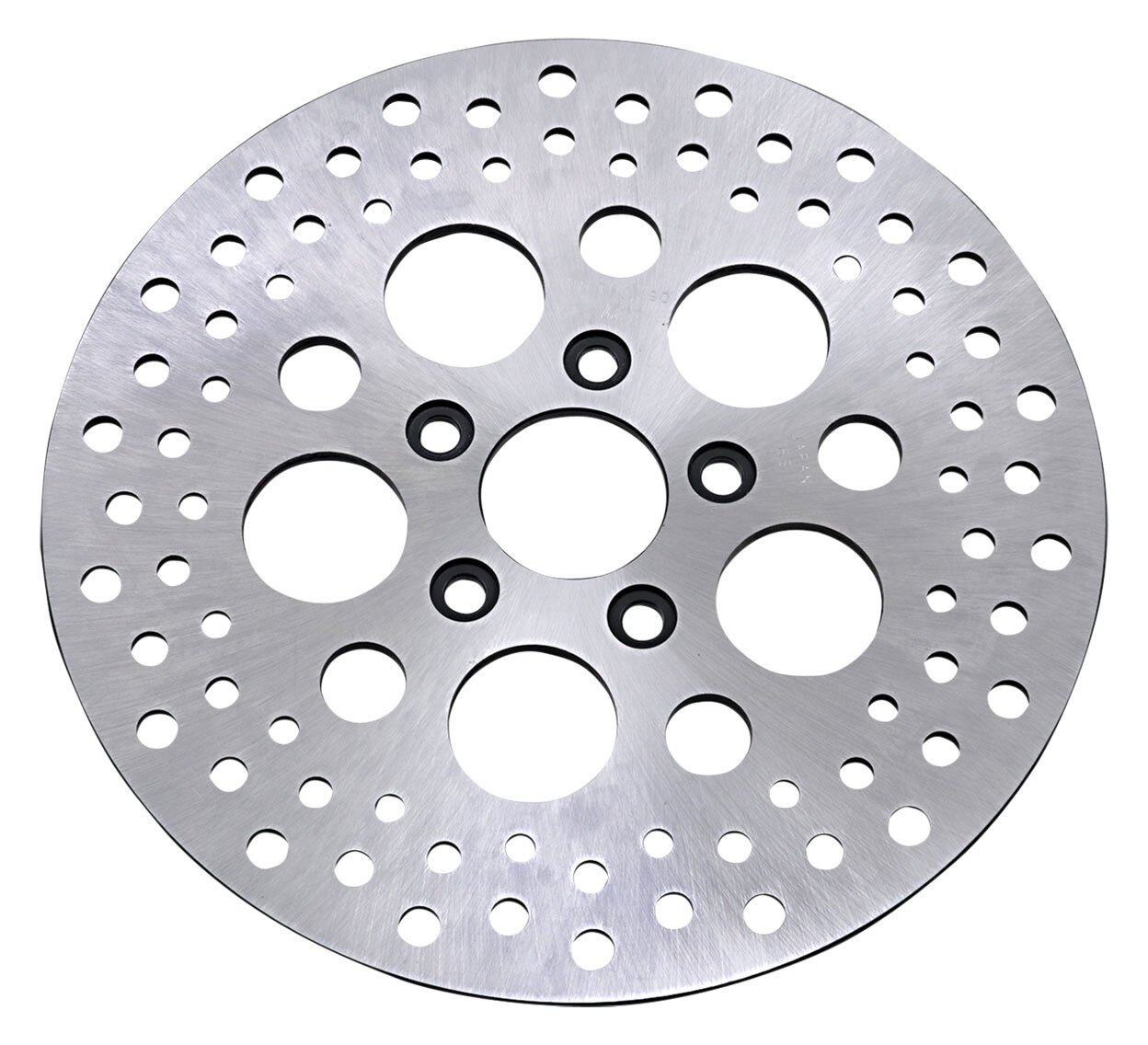 Russell Satin Stainless Steel Rear Disc Brake Rotor For Harley Softail