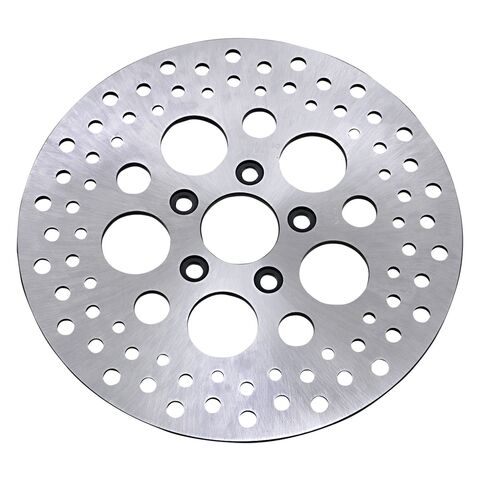 Russell Satin Stainless Steel Rear Disc Brake Rotor For Harley Softail / Dyna / Sportster / FXR 1988-1999