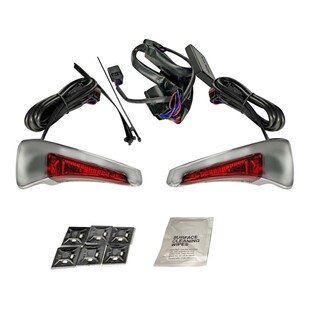 Custom Dynamics Sequential Tour Pak Back Rest LED Lights For Harley FLTRUSE FLHTKSE 2014-2015