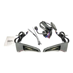 Custom Dynamics Sequential Tour Pak Back Rest LED Lights For Harley Touring 2014-2022