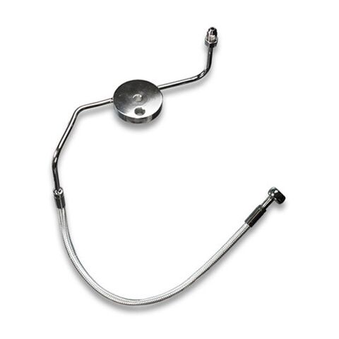 Magnum Dual Disc Lower Brake Line Kit For Harley Touring With ABS 2008-2013